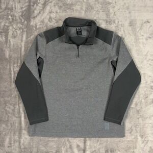 Magpul Pullover Mens XL Grey Quarter Zip MAG944 Wool Blend Performance Sweater